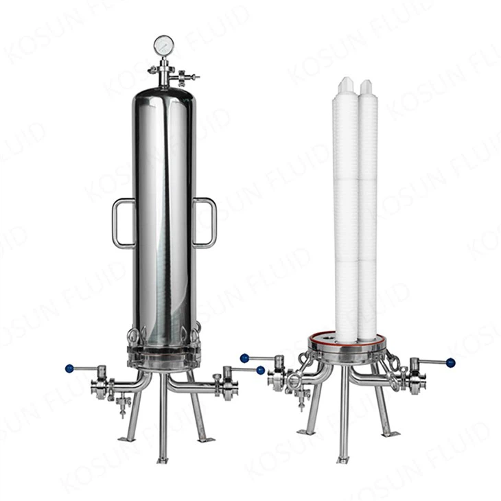 Cartirdge Sanitary Filter Housing Of MicroVantage
