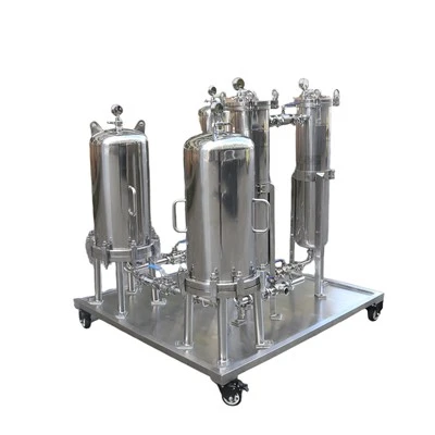 Shilajit Extract Filtration System 4-Stage Sanitary 0.45μm PES 100-200L