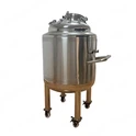 Stainless Steel Food Grade Movable Holding Storage Tank