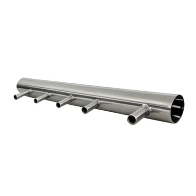 Stainless Steel M1 Series Channel Joint Tee 3 Way Connector Multi-Pass Tube Fitting For Hydraulic Air Oil Water Lines OD 31.5 To 81mm
