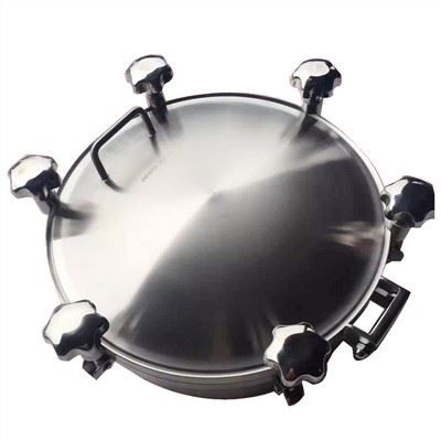 Food Grade Sanitary Pressure Circular Tank Manhole Cover