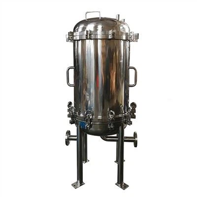 High Purity Ss316 Stainless Steel Multi Cartridge Filter Housing