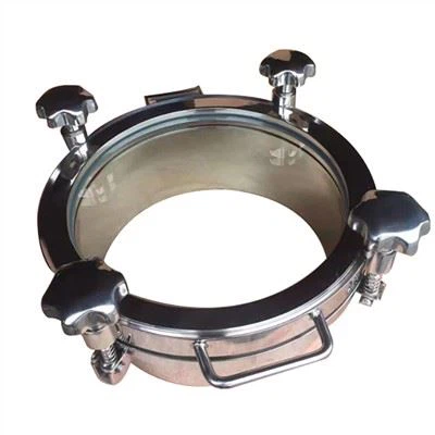 Stainless Steel Glass Tank Manhole Cover