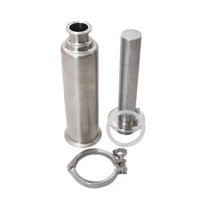 Stainless Steel Sanitary Inline Type Strainer Filter