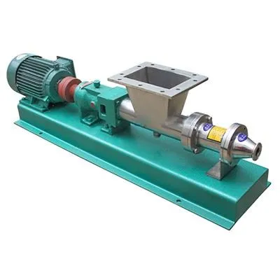 Stainless Steel Screw Pump With Hopper