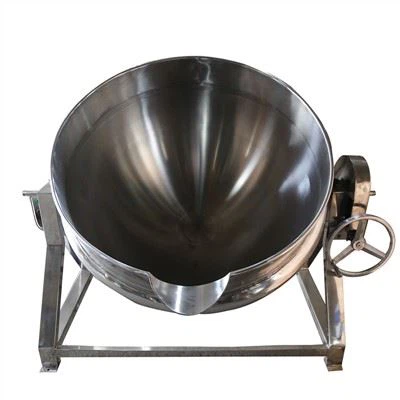 Stainless Steel Steam Heating Jacketed Cooking Kettle